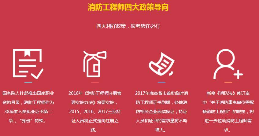 消防工程师四大政策导向 消防工程师四大政策导向