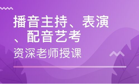 西藏播音主持艺考辅导培训班